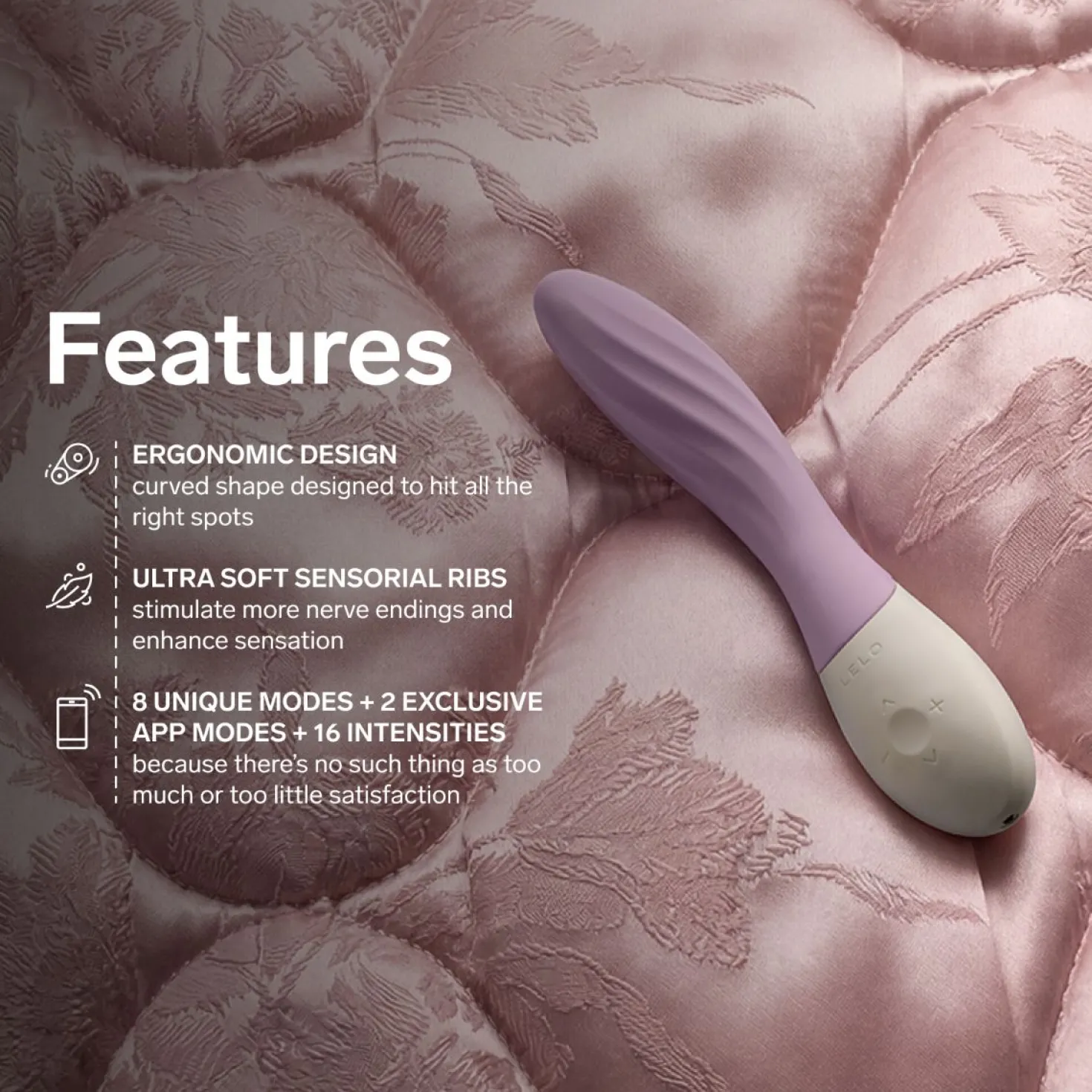 LELO - MONA Twist Vibromasseur Point G - Soft Pink