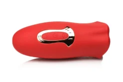 Lickgasm Baiser + Stimulateur de Baiser Vibrant - Rouge