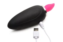 LICKGASM - Mini Stimulateur Succion, Léchage & Vibration