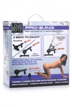 Lovebotz - Machine sexuelle avec télécommande