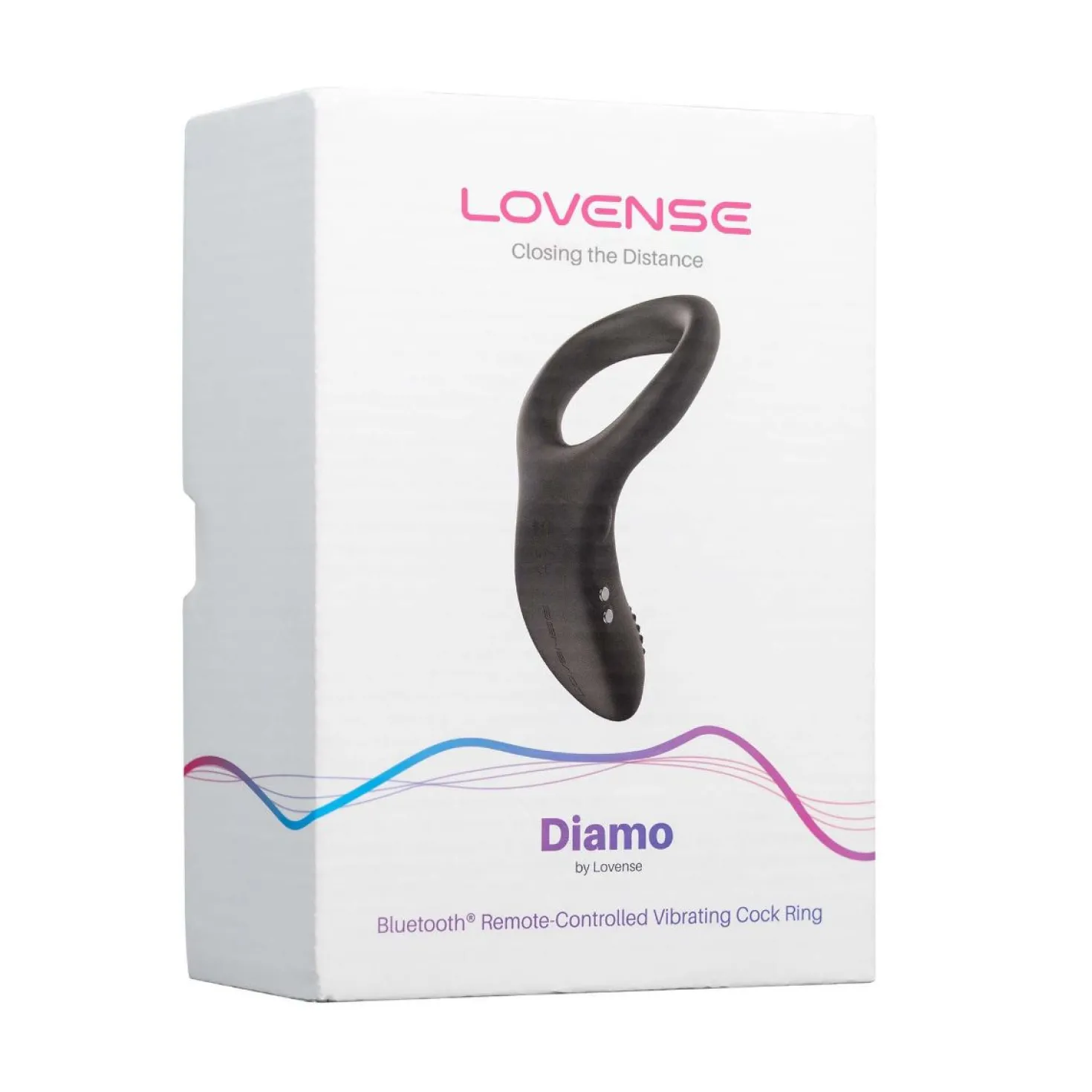 Lovense - Diamo Anneau pénien vibrant contrôlé via application