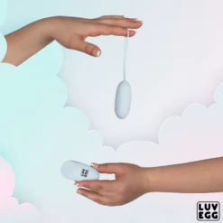 LUV EGG - Œuf Vibrant avec télécommande - Bleu