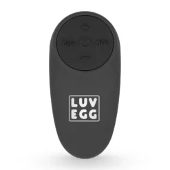 LUV EGG - Œuf Vibrant avec télécommande - Noir