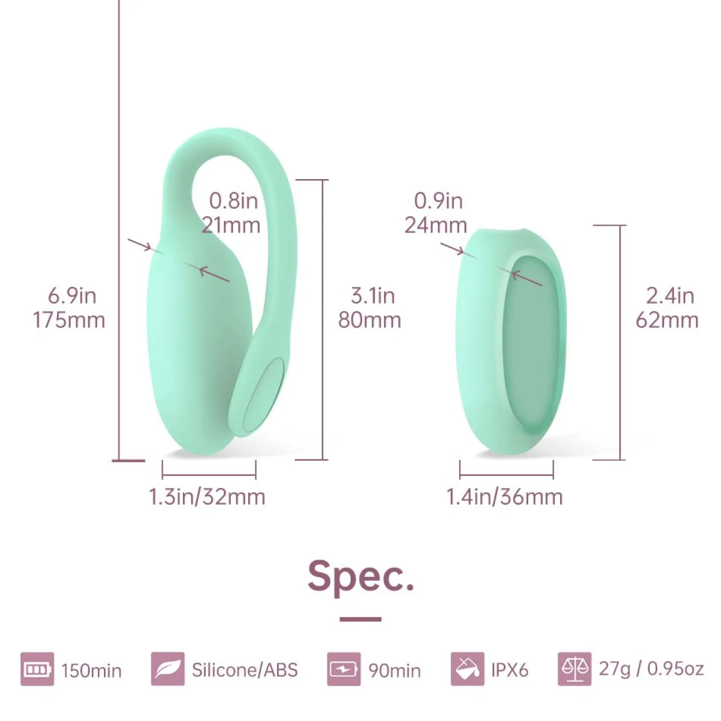 Magic Motion - FitCute Kegel Rejuve - Vert