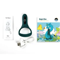 Magic Motion - Rise Anneau pénien vibrant intelligent - Vert