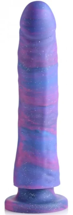 Magic Stick Godemiché en silicone avec paillettes - 24 cm