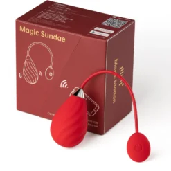 Magic Sundae - Œuf vibrant connecté - Rouge