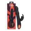 Malia par Adam & Eve - Vibromasseur rabbit va-et-vient - Noir