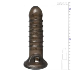 Manchon pénien couleur fumée