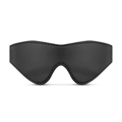 Masque pour les yeux en similicuir - Noir