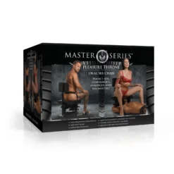 Master Series - Pleasure Throne Oral Sex Chair