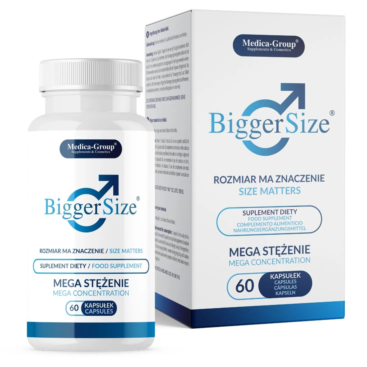 Medica-Group - BiggerSize Gélules - 60 Gélules