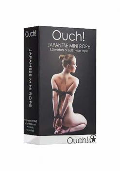 Mini Corde Japonaise Noire - 1,5 mètres