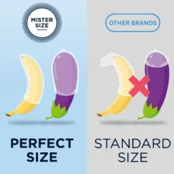 MISTER.SIZE - M Préservatifs Ultra Fins - 10 Pièces