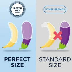 MISTER.SIZE - XS Préservatifs Ultra Fins - 10 Pièces