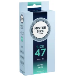 MISTER.SIZE - XS Préservatifs Ultra Fins - 10 Pièces