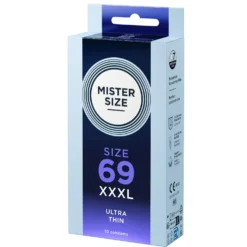 MISTER.SIZE - XXXL Préservatifs Ultra Fins - 10 Pièces