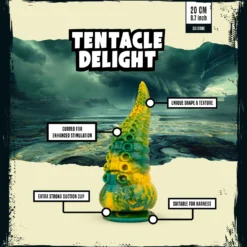 Mythical Mates - Tentacle Delight Vert & Jaune