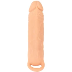 Nature Skin - 2in1 Extension + Masturbator - 23.8 cm