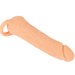 Nature Skin - 2in1 Extension + Masturbator - 23.8 cm
