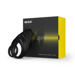 Nexus - Anneau pénien vibrant avec double stimulation
