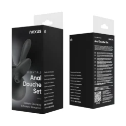 Nexus - Kit de poire à lavement avec deux embouts en silicone