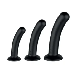 Nexus - Set Dilatateurs Dildos Anaux en Silicone - Noir