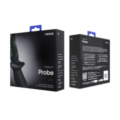 Nexus - Sonde anale prostatique à va-et-vient Thrust - Noir