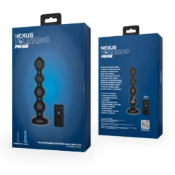 Nexus - Tornado Plug Anal Rotatif à Perles - Grand