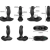 Nexus - Vibromasseur prostatique à air pulsé - Noir