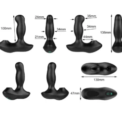 Nexus - Vibromasseur prostatique à air pulsé - Noir