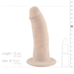 No-Parts - Godemiché réaliste creux James 15 cm