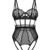 Obsessive – Body Ouvert à l’Entrejambe – Noir