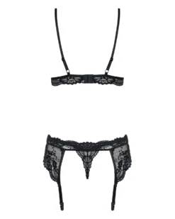 Obsessive - Ensemble de lingerie à 3 pièces en dentelle