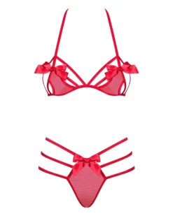 Obsessive - Ensemble de 2 pièces Giftella - Rouge