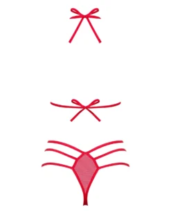 Obsessive - Ensemble de 2 pièces Giftella - Rouge