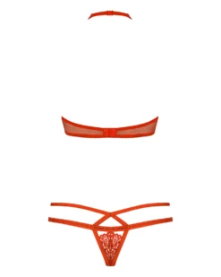 Obsessive - Ensemble soutien-gorge et string - Rouge