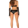Obsessive - Gants en Dentelle A772 - Noir