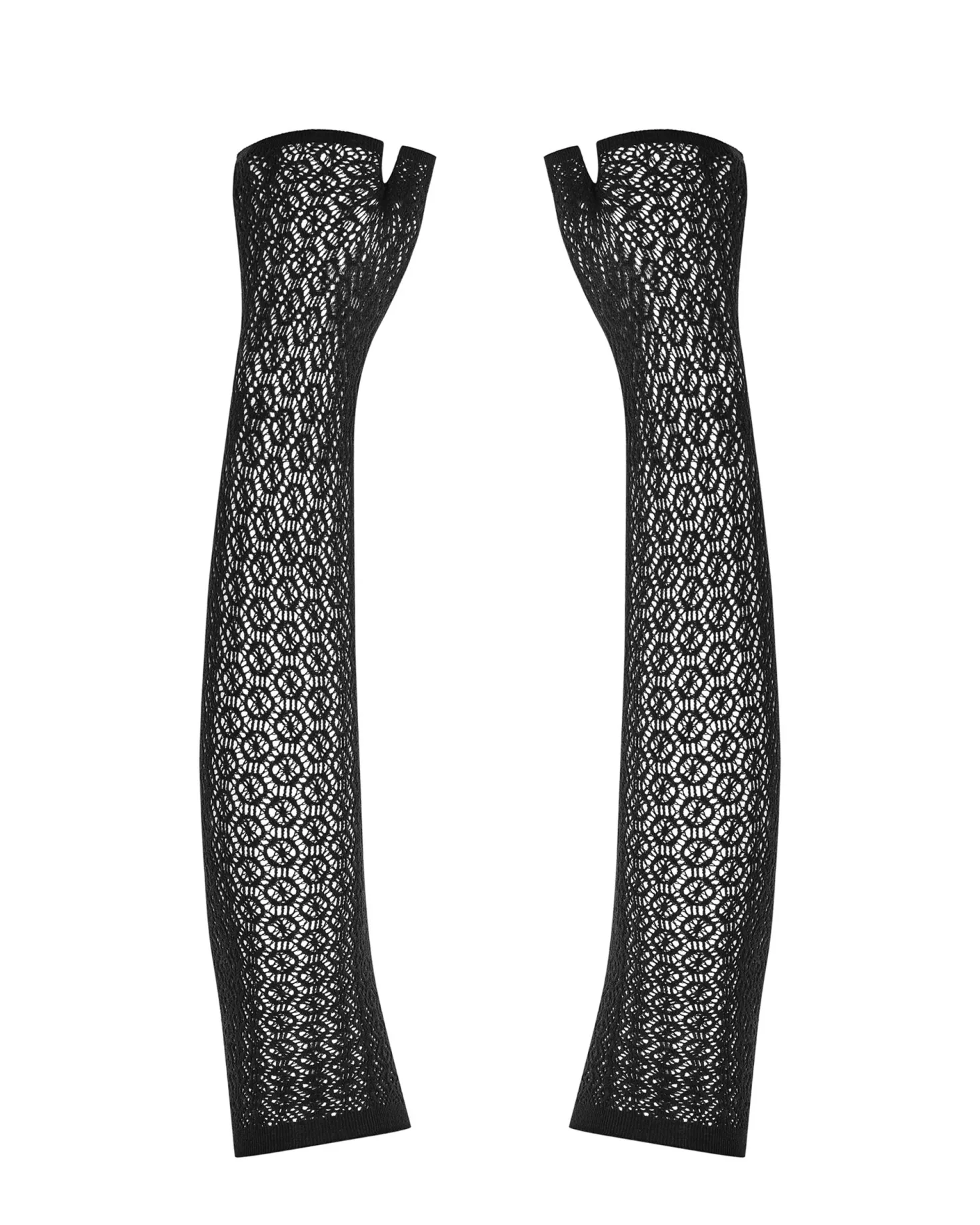 Obsessive - Gants en Dentelle A772 - Noir