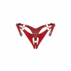 Obsessive - Inferro String Ouvert - Rouge