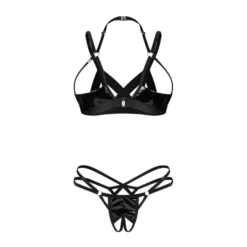 Obsessive – Keira Lise Ensemble 2 Pièces Ouvert – Noir