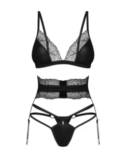 Obsessive - Lobellis Ensemble Trois Pièces - Noir