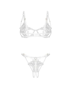 Obsessive - Luise Sublim Ensemble Ouvert - Blanc