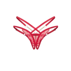 Obsessive – Matildea String Ouvert – Rouge
