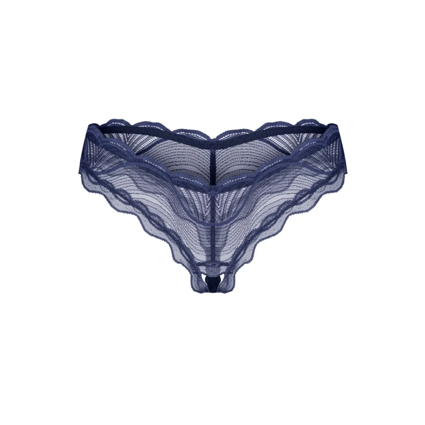 Obsessive - Nightly String Entrejambe Ouverte - Bleu