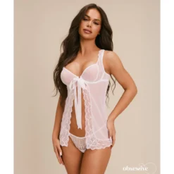 Obsessive - Weddya Babydoll - Blanc