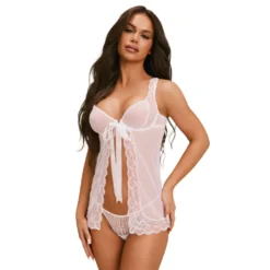 Obsessive - Weddya Babydoll - Blanc