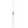 Otazu - Twin Crystal Anklet - Transparent
