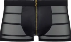 Pantalon translucide avec empiècements powernet