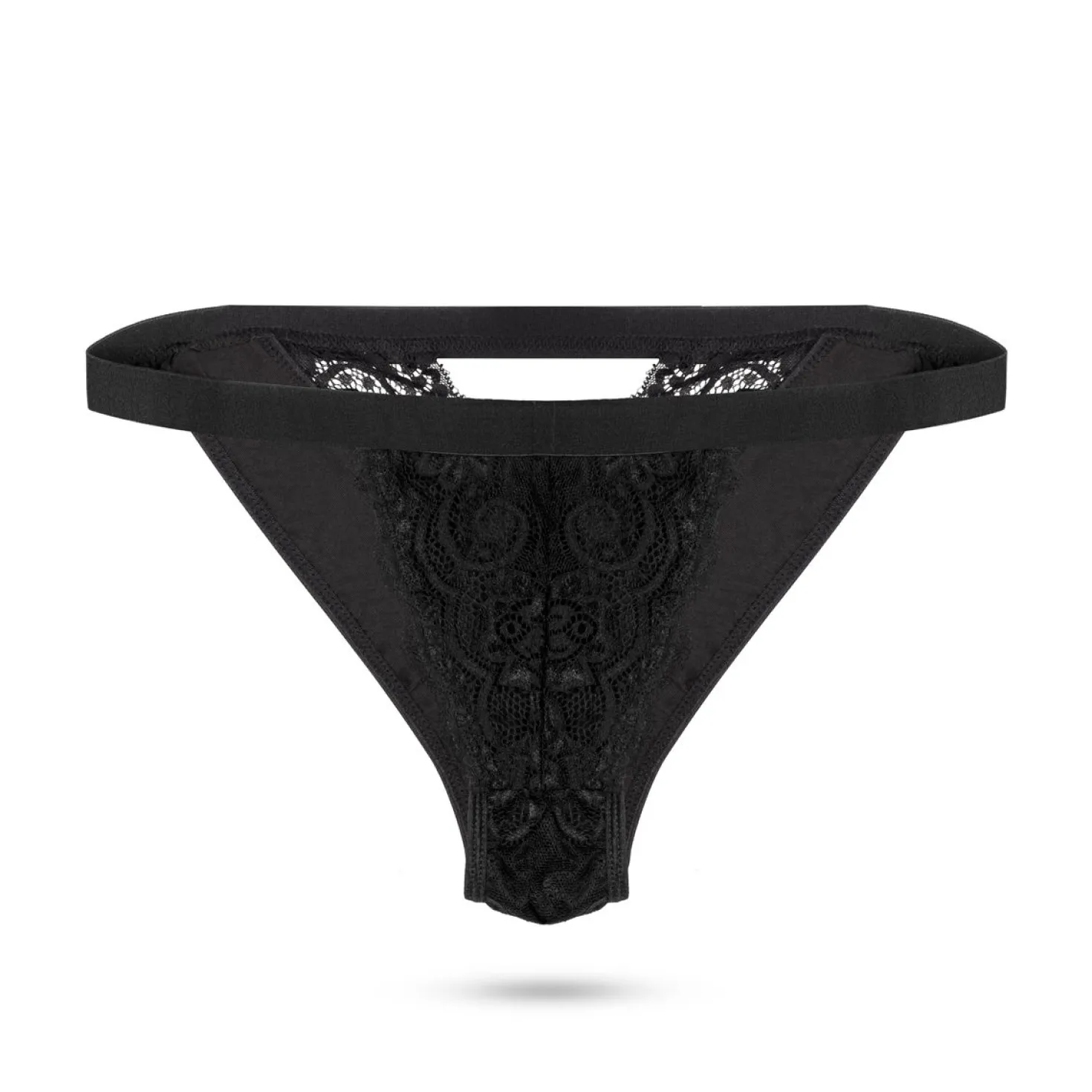 Panty Rebel - Culotte string vibrante - Noir